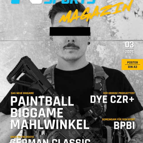 Paintball Sports Magazin 03/2025 – Cover