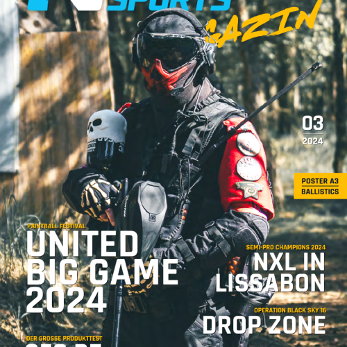 Paintball Sports Magazin Ausgabe 03/2024 Cover